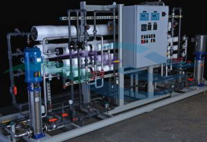 High recovery 2-pass RO water recycle system
