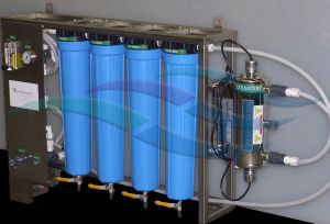Ion exchange point source recycle and reclaim systems